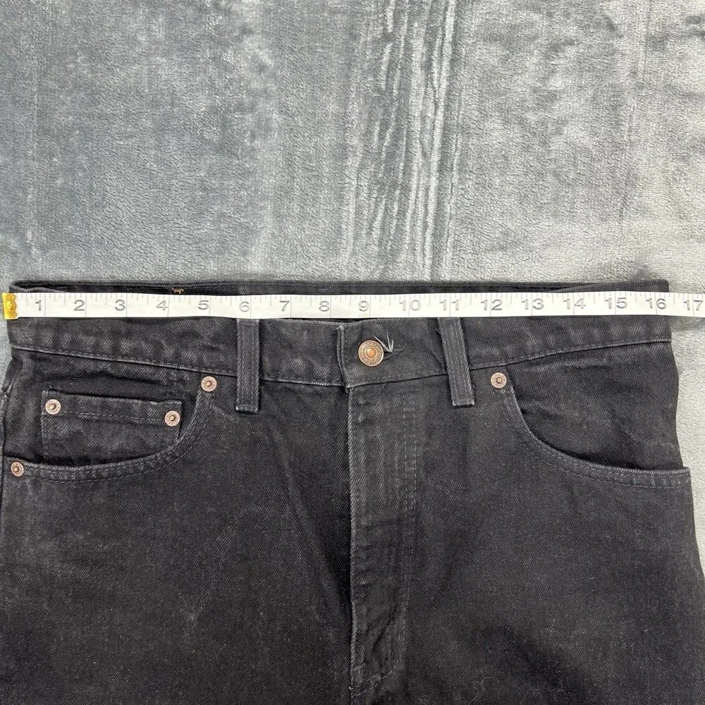 Vintage 1994 Black Levi's 550 Men's Jeans Relaxed Fit 33X32 USA Made 90s EUC Y2K
